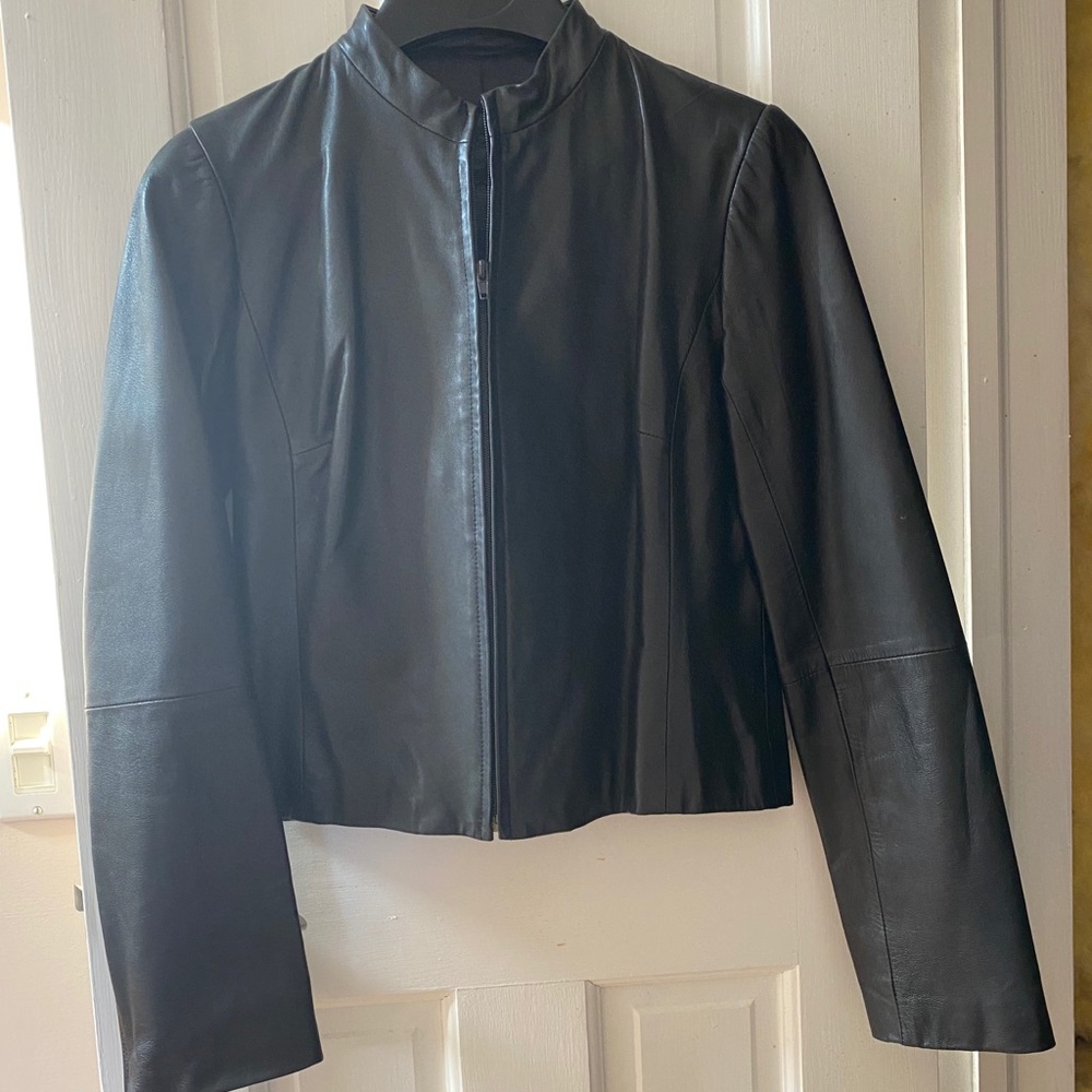 BCBG Leather Jacket